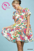UMGEE Floral Print Dress