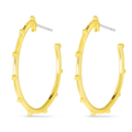Dorthy Hoop Earrings | Precious Metals Collection