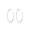 Dorthy Hoop Earrings | Precious Metals Collection Silver