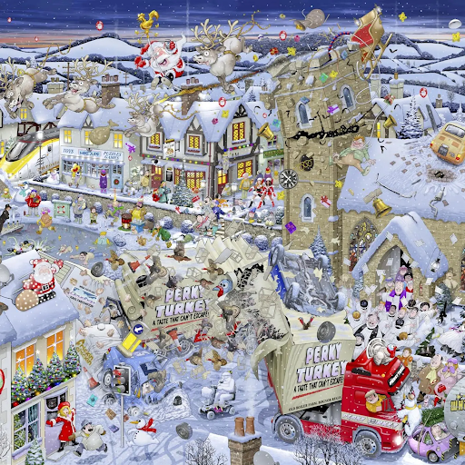 Mike Jupp I Love Christmas 1000 Piece Jigsaw Puzzle