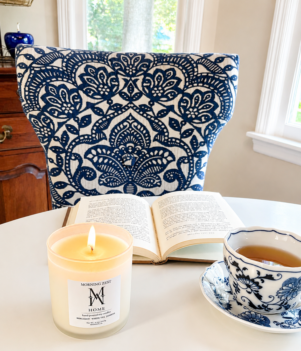 MORNING ZEST CANDLE MADE IN MADISON ALABAMA PREORDER