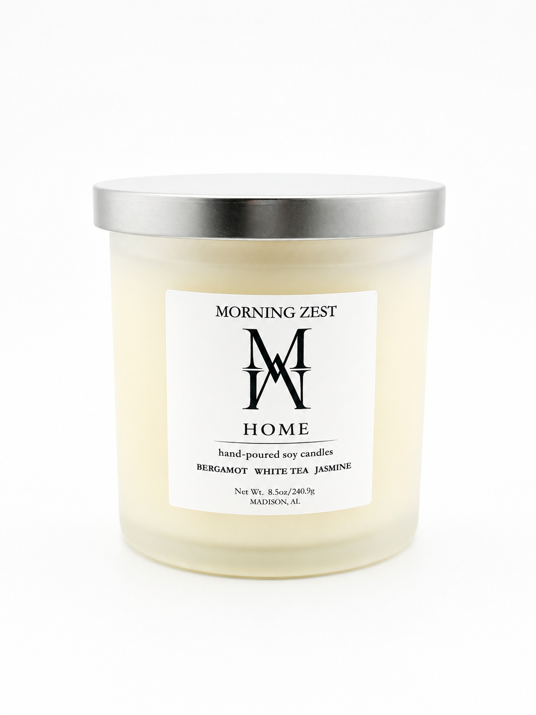 MORNING ZEST CANDLE MADE IN MADISON ALABAMA PREORDER