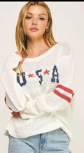 AMERICAN PRIDE GRAPHIC SWEATER