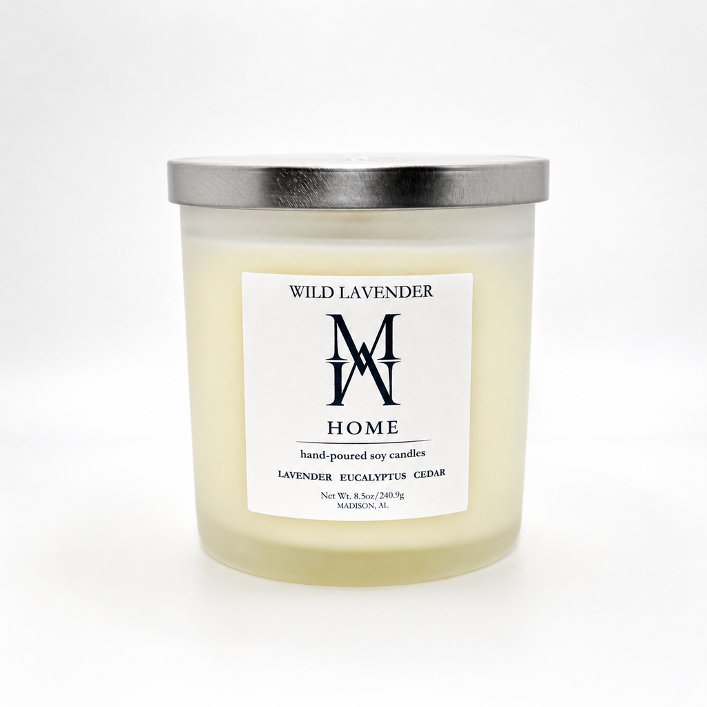 WILD LAVENDER CANDLE MADE IN MADISON ALABAMA PREORDER
