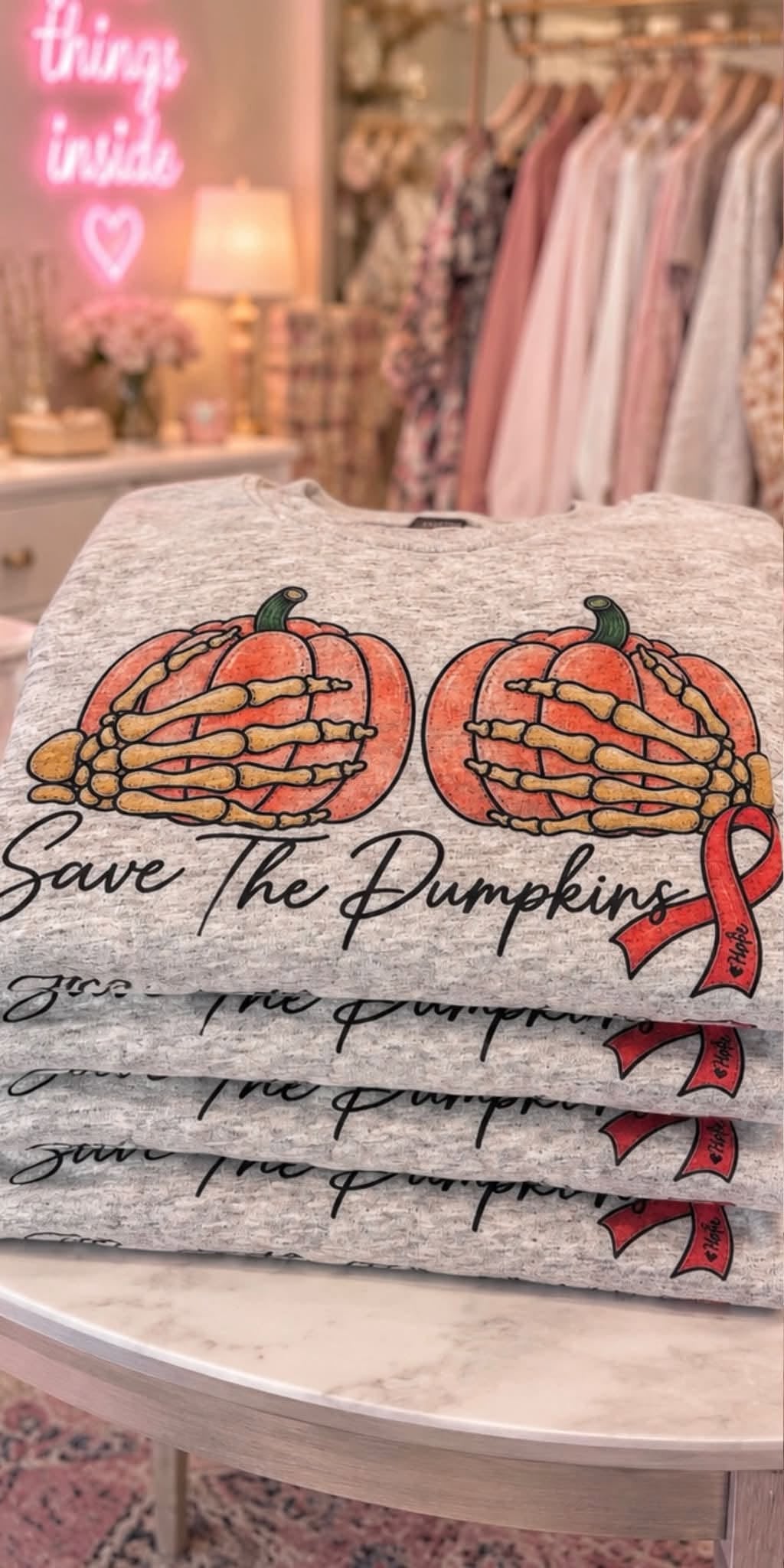Save the Pumpkins Shirt Pre-order Arrives Mid September