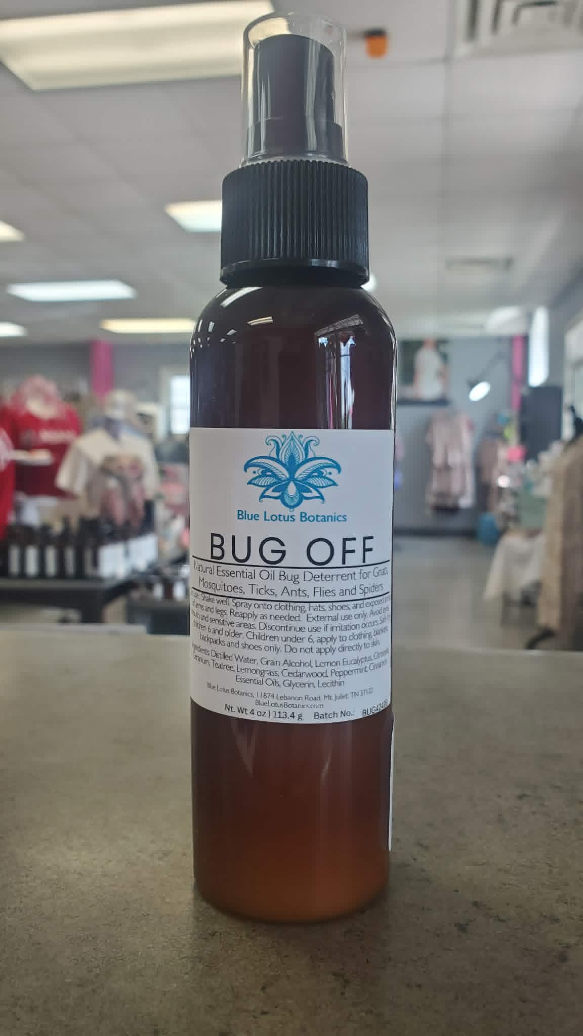 Blue Lotus Bug Off Essential Oil Spray