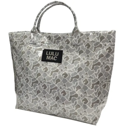 LULUMAC TOTE BAG WHITE CAMO