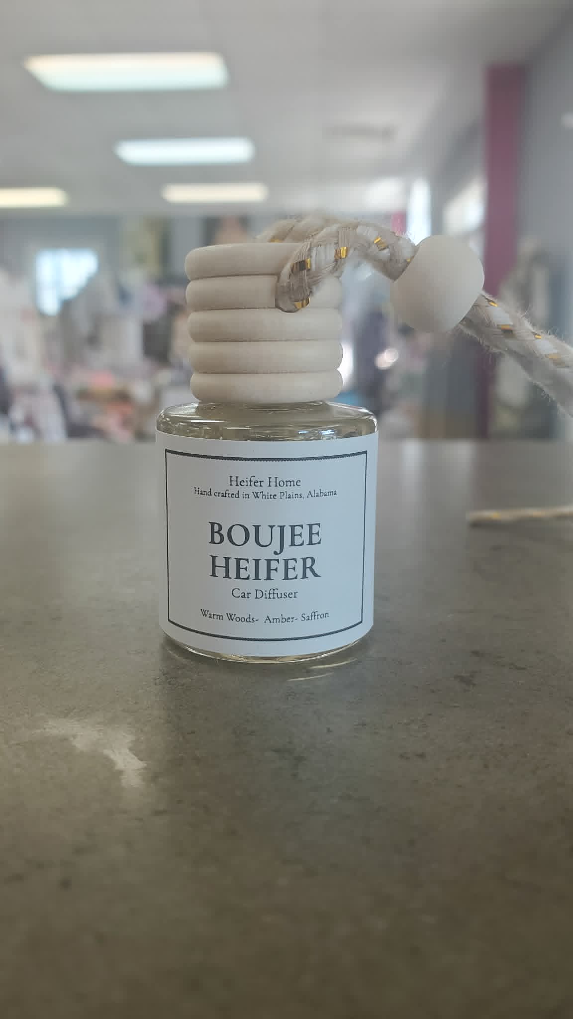 Heifer Home Car Diffuser Boujee Heifer