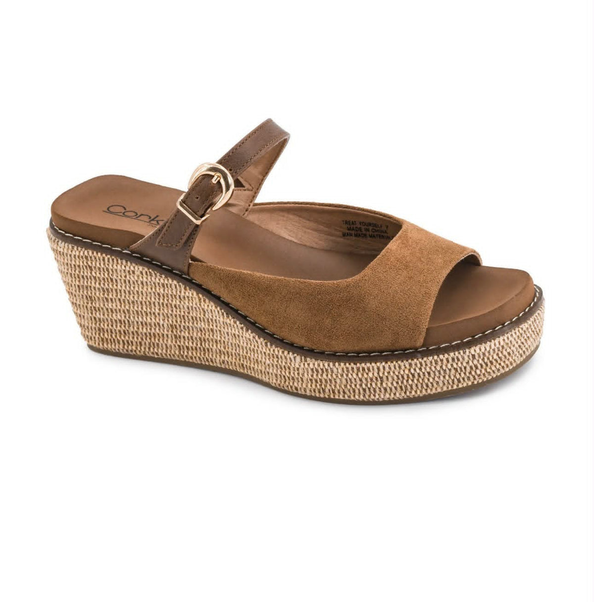 Corky Treat Yourself Chestnut Wedge
