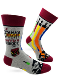If Dad Can't Fix It Nobody Can Men's Novelty Crew Socks