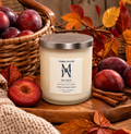 DARK PLUM CANDLE MADE IN MADISON ALABAMA