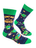 Sometimes I Just Be Fartin' Men's Novelty Crew Socks