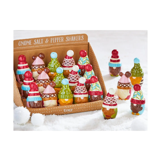 Christmas Gnomie Salt & Pepper Assortment