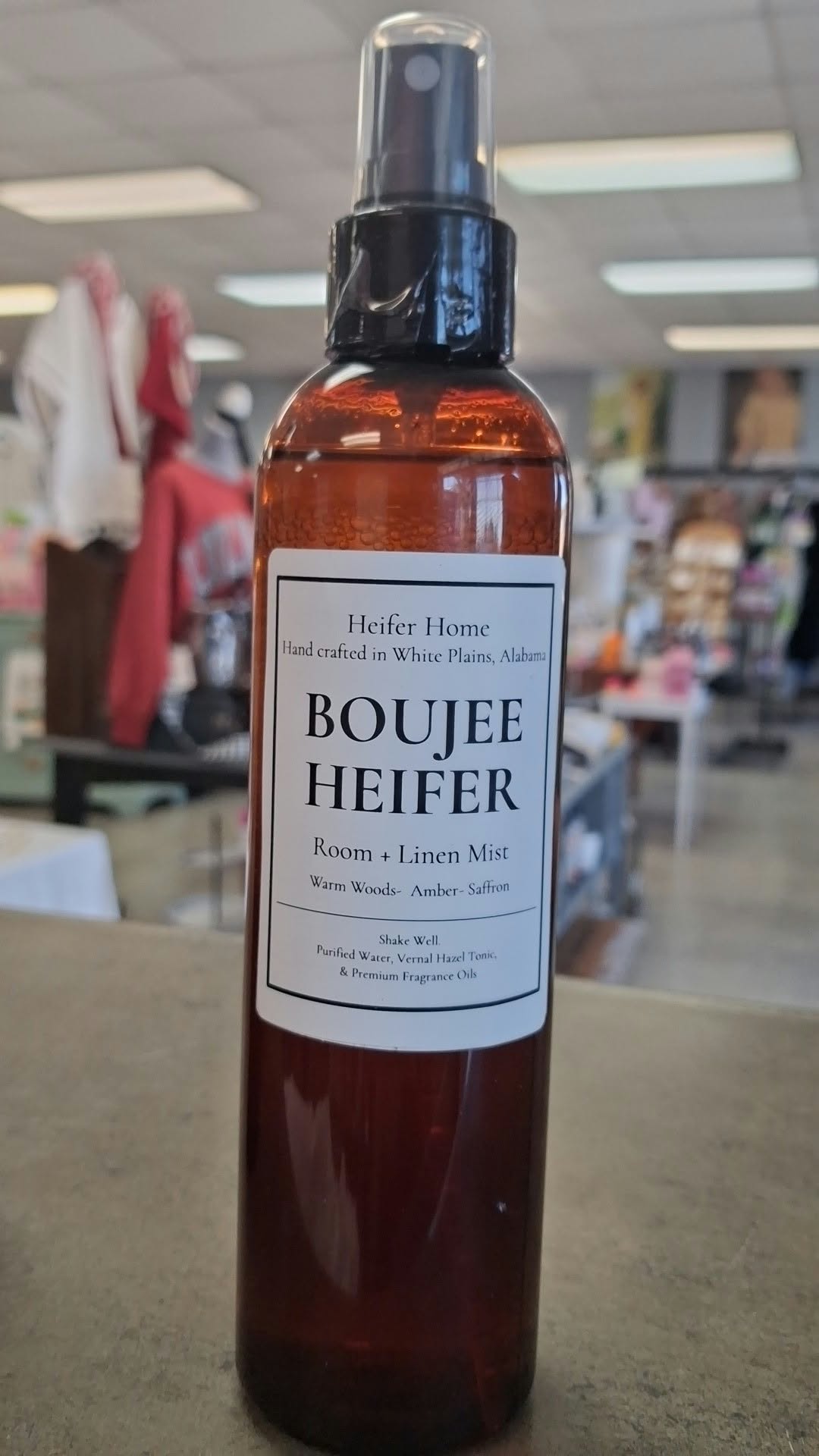 Boujee Heifer Room and Linen Spray