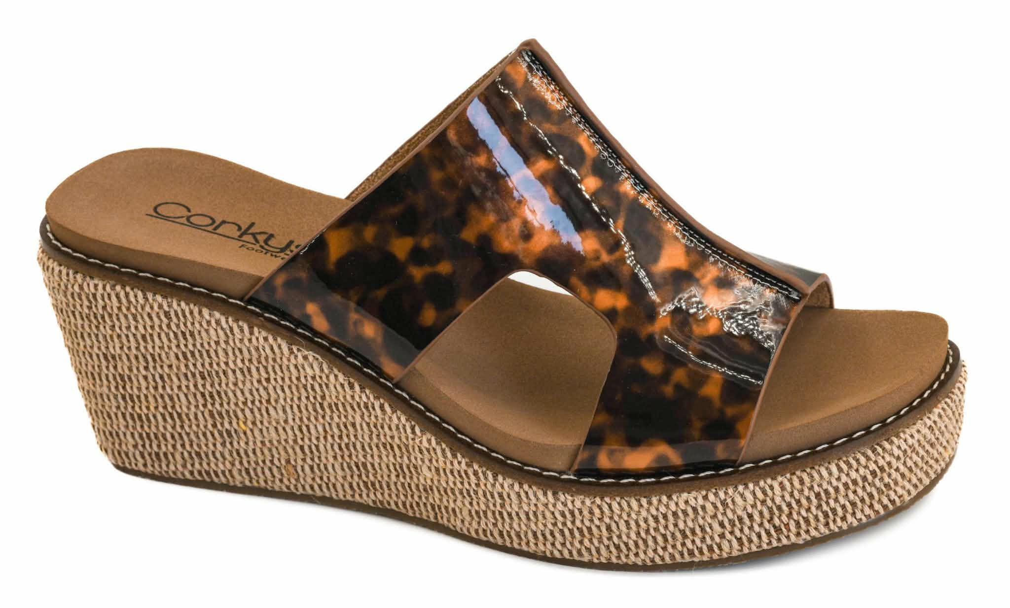 Corky Kiss and Tell Tortoise Wedge