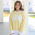 LULUMAC Color Block Butter/White - Stitch Sweater