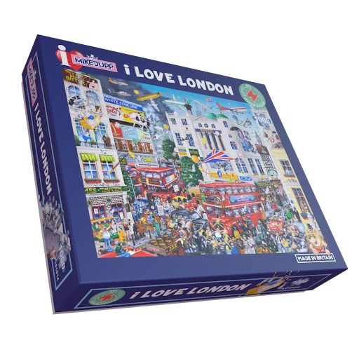 Mike Jupp I Love London 1000 Piece Jigsaw Puzzle
