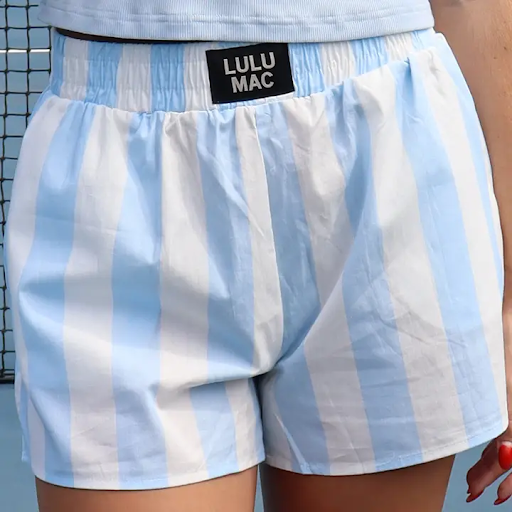 LULUMAC LIGHT BLUE DARBY BOXER SHORT