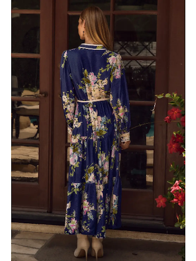Floral Print Midi Dress