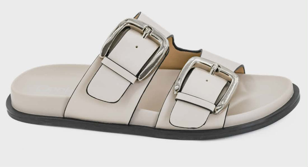 Corky Private Jet Slide Ivory