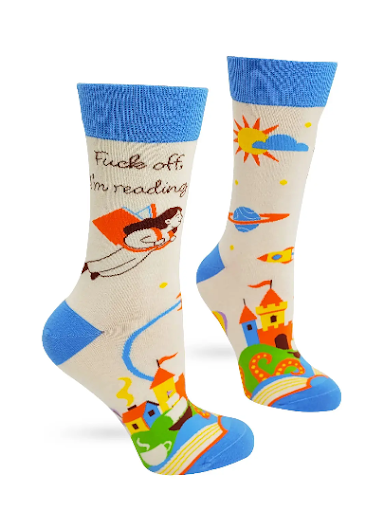 F*Ck Off I'm Reading Women's Crew Socks