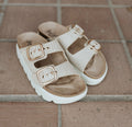 Corky Rumor Has it Ivory Sandals