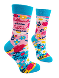 Girlfriends Are the Sisters We Choose Women's Crew Socks