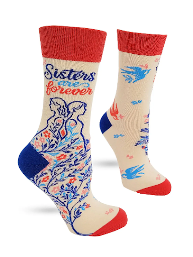 Sisters Are Forever Women's Crew Socks