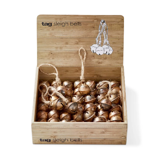 Christmas Mini Sleigh Hanging Bell Assortment