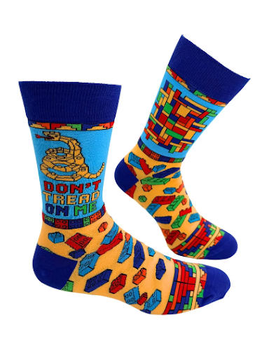 Don't Tread On Me Men's Novelty Crew Socks