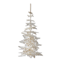 Paper Snowflake Tree Decor  White Christmas