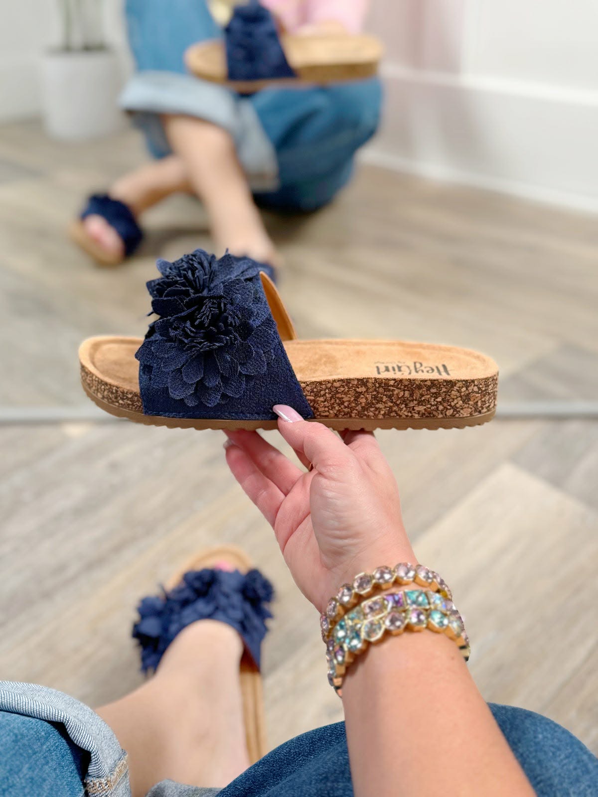 Corky Wild Child Sandal Navy